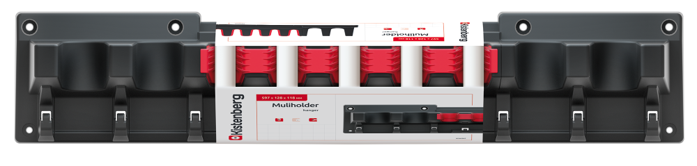 Multiholder - Tool board and storage bins