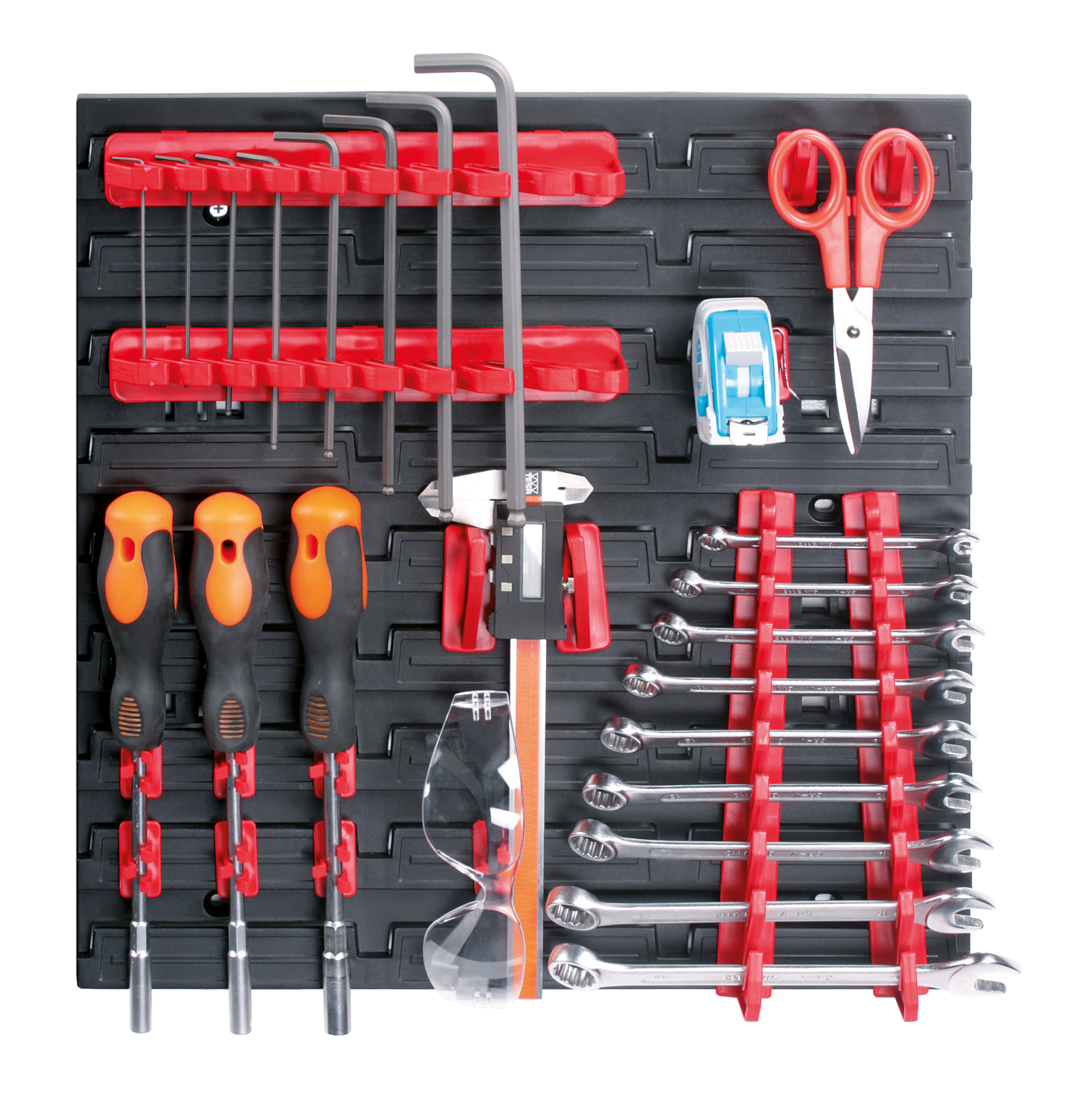 Bineer hooks & shelves - tool board accessories